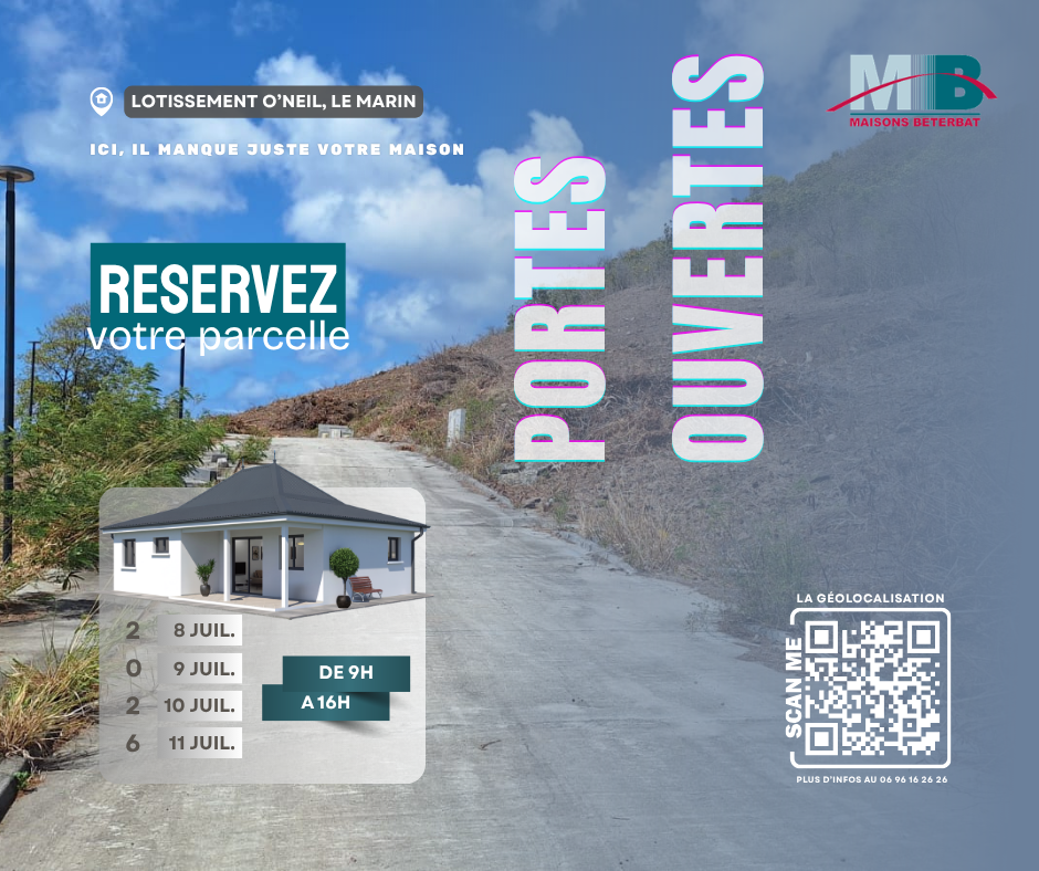 Portes Ouvertes, Lotissement O'Neil au Marin